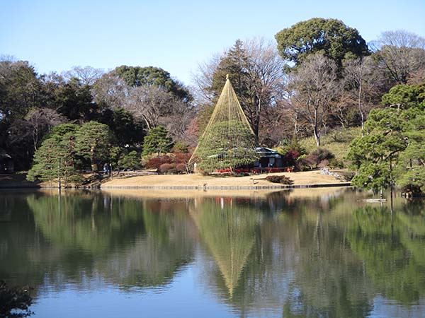 六義園のお正月(東京都)